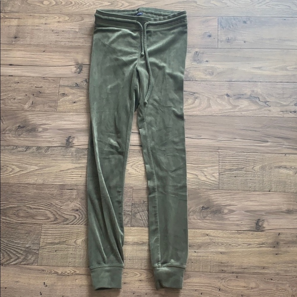 Velvet leggings